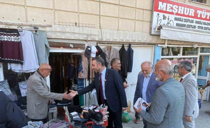 Saadet Partisi heyetinden Yahyalı’da esnaf ziyaretleri