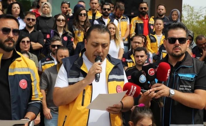 Sağlık ekibine yönelik saldırıya tepki