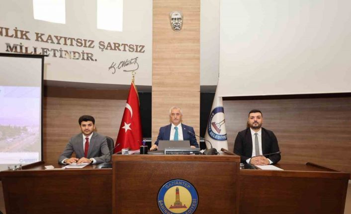 Şahinbey Belediyesi Eylül Ayı Meclis Toplantısı yapıldı