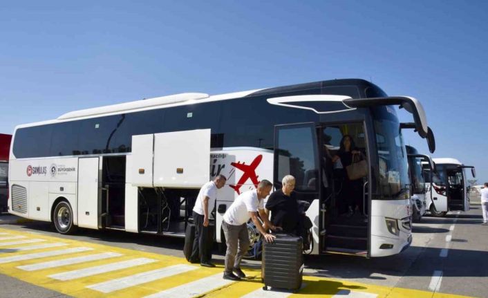 SAMAIR ile 260 bin yolcu havalimanına ulaştırıldı