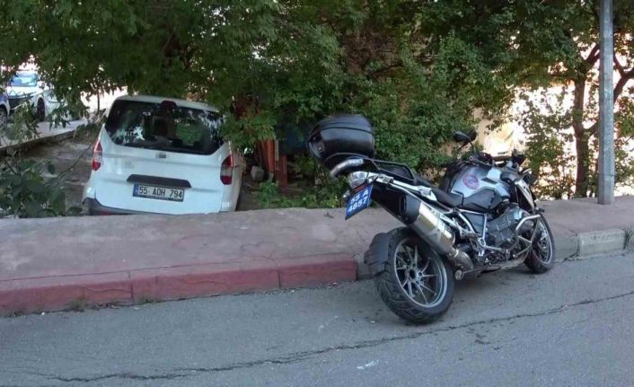 Samsun’da yunus polisleri kaza yaptı: 2 yaralı