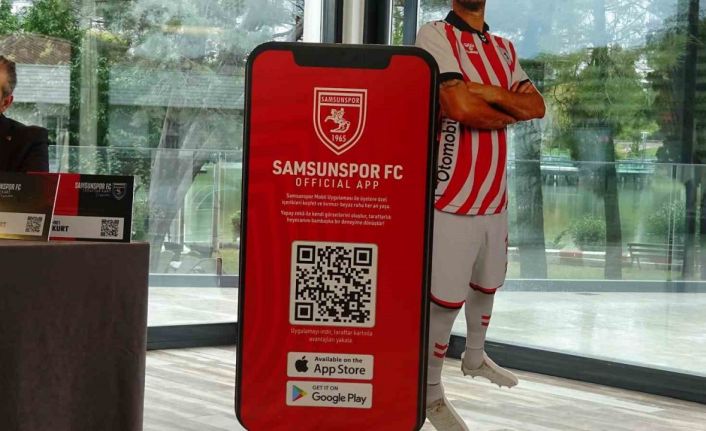 Samsunspor’dan mobil uygulama ve taraftar kart