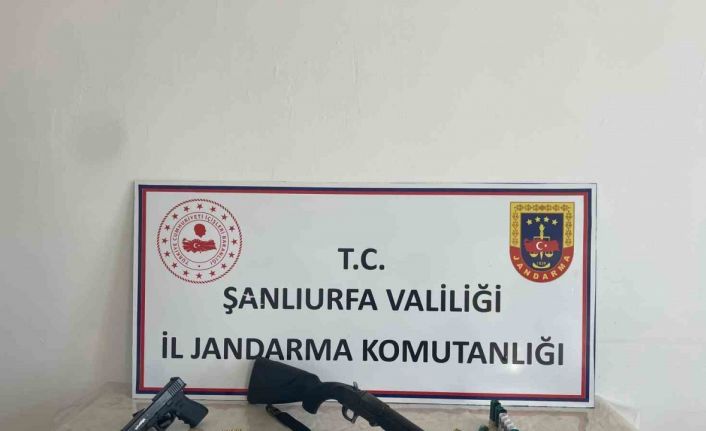 Şanlıurfa’da 4 ilçede eş zamanlı operasyon: Çok sayıda silah ele geçirildi