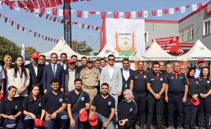 Şanlıurfa’da nefes kesen tatbikat