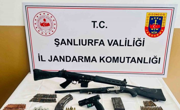 Şanlıurfa’da ruhsatsız silah operasyonu