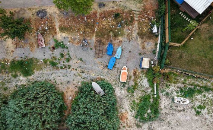 Sapanca Gölü’nde tarihi kuraklık alarmı