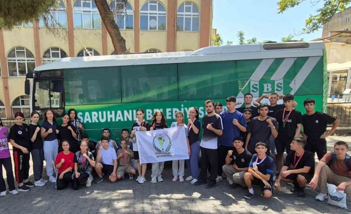 Saruhanlı Belediyespor Muaythai’de madalyalara ambargo koydu