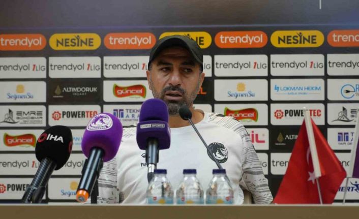 Sedat Ağçay: "Hak ettiğimiz 3 puanı alamadık"