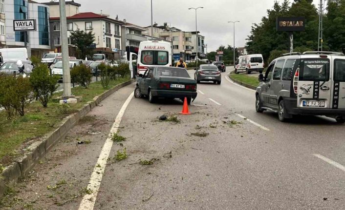 Sinop’ta 6 aracın karıştığı zincirleme kaza: 1 yaralı