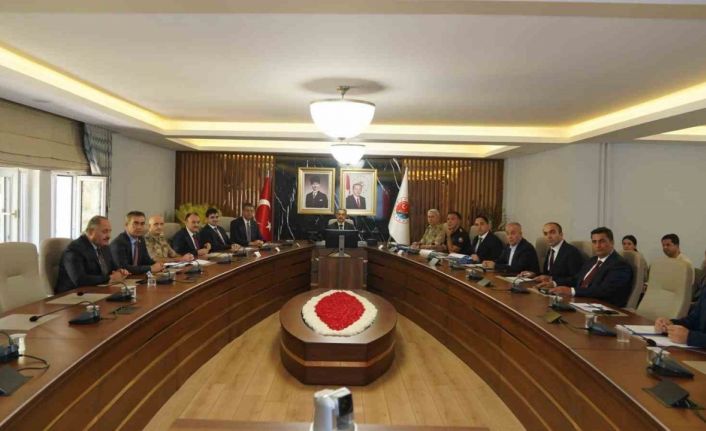 Şırnak’ta eğitim güvenliği masaya yatırıldı