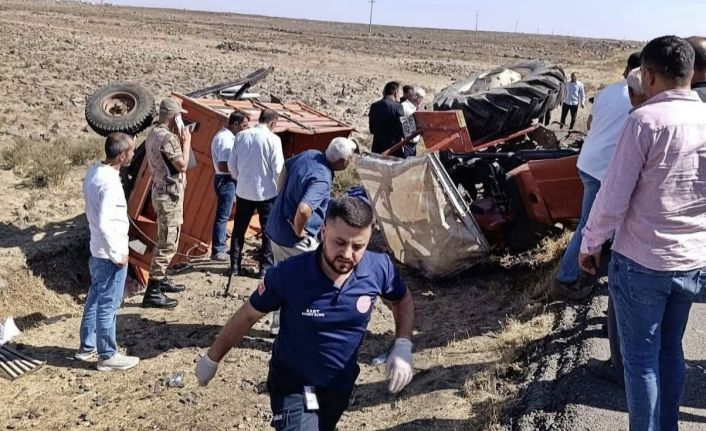 Şırnak’ta traktör devrildi: 1 ölü, 4 yaralı