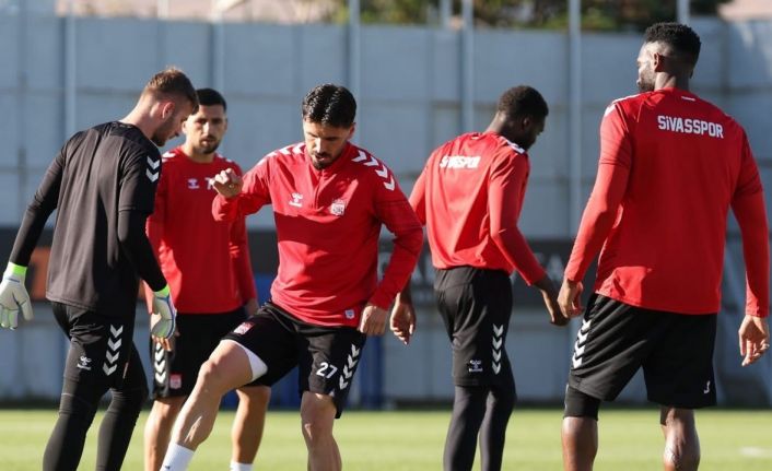 Sivasspor’da Adana Demirspor maçına hazır