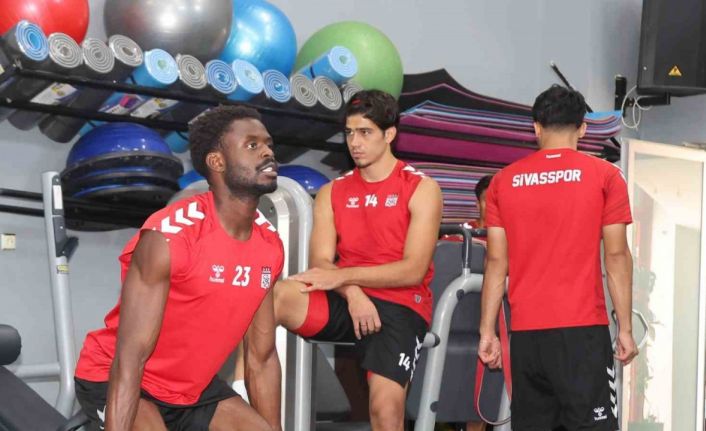 Sivasspor’da Sarıyer maçının hazırlıkları sürüyor