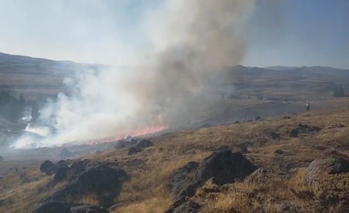 Sivas’ta örtü yangını