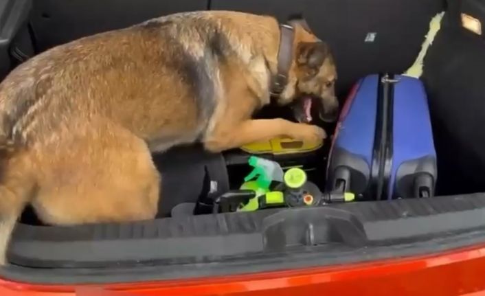 Süpürgeye zulalanmış uyuşturucu ele geçirildi