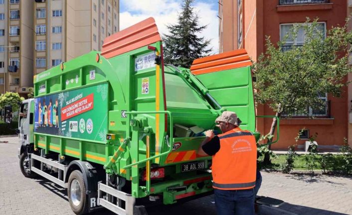 Talas Belediyesi’nden geri dönüşüm hamlesi