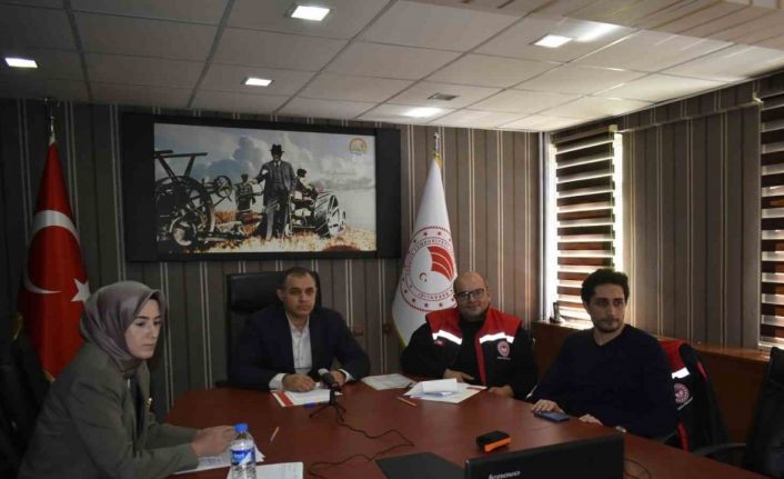 Tarımsal Üretim Planlamasının takibi hususunda toplantı yapıldı