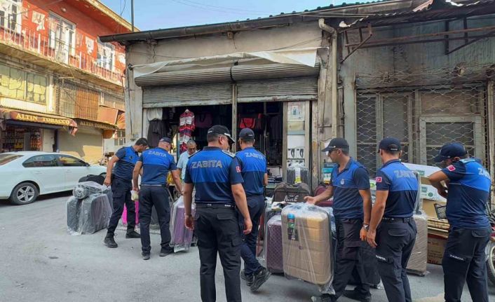 Tarsus Belediyesinden kaldırım işgallerine karşı kararlı denetim