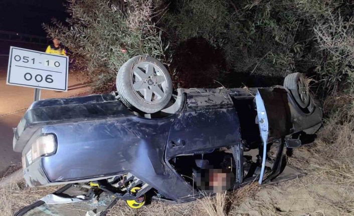 Tarsus’ta trafik kazası:1 ölü, 2 yaralı