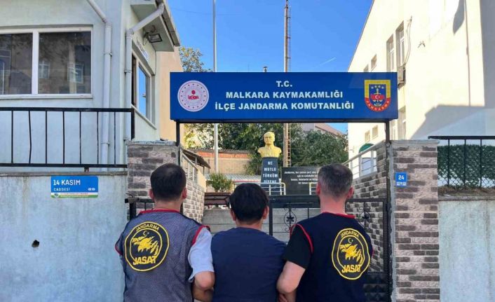 Tekirdağ’da 15 yıl hapis cezası bulunan şahıs jandarma operasyonuyla yakalandı