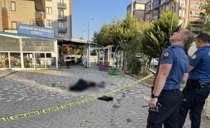 Tekirdağ’da 7. kattan düşen vatandaş hayatını kaybetti