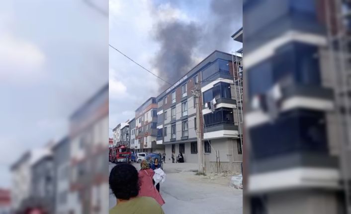 Tekirdağ’da çatı katında çıkan yangın söndürüldü