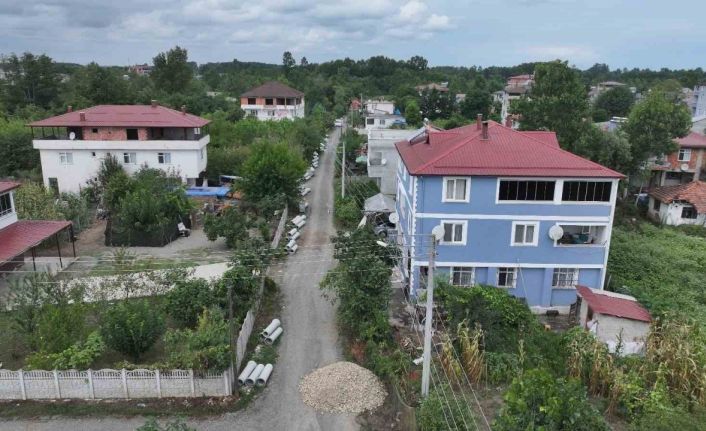 Terme’nin kanalizasyon problemi çözülüyor