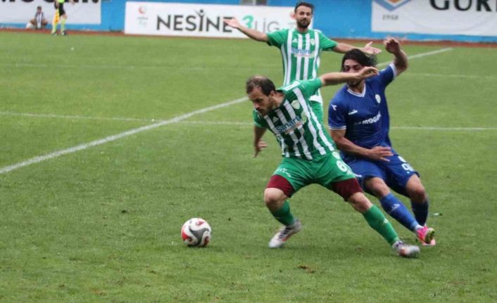 TFF 3. Lig: Pazarspor: 1 - Çayelispor: 1