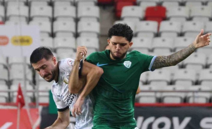 Trendyol 1. Lig: Serik Spor: 2 - Bodrum FK: 4