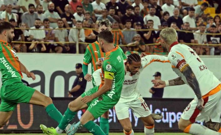 Trendyol Süper Lig: Corendon Alanyaspor: 0 - Galatasaray: 1 (Maç sonucu)
