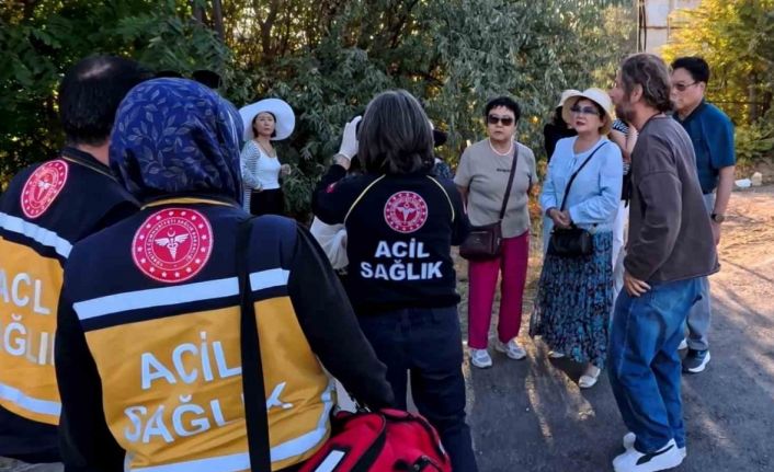 Turistleri taşıyan midibüse tır çarptı: 5 turist yaralı