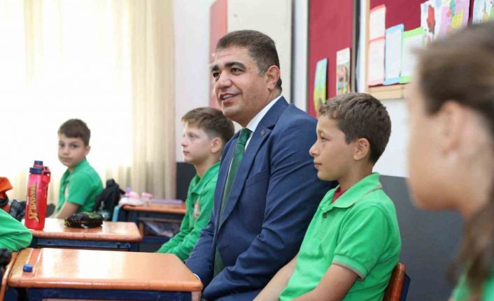 Vali Aslan’dan yenilenen okula ziyaret