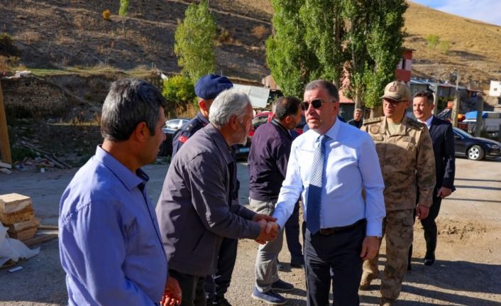 Vali Eldivan, Kopuz köyünde incelemede bulundu