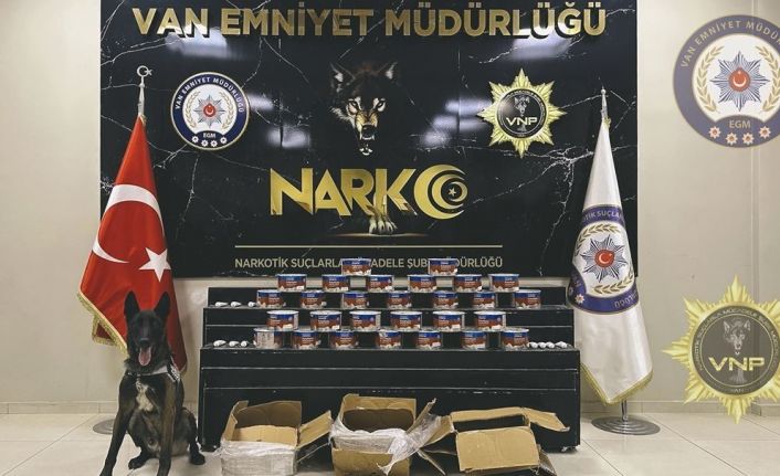 Van’da 113 kilo uyuşturucu ele geçirildi