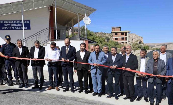 Yalınkaya Mahallesi’nde Cami ve Sosyal Tesislerin açılışı gerçekleştirildi