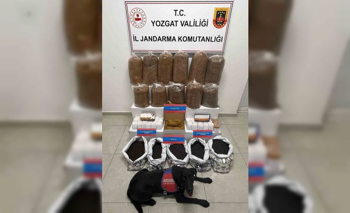 Yozgat’ta bin 340 adet makaron ele geçirildi