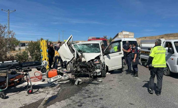 Yozgat’ta trafik kazası: 5 yaralı
