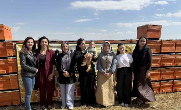 Yüksekova’da arıcılığa kadın eli değiyor: "Bin 275 kovan desteği verildi"