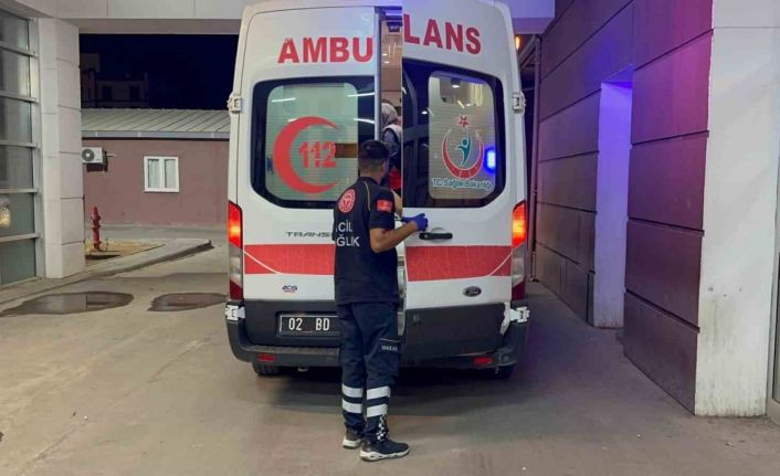 Yüksekten düşen işçi yaralandı