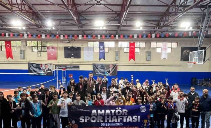 104 sporcu Amatör Spor Haftası’nda kıyasıya yarıştı