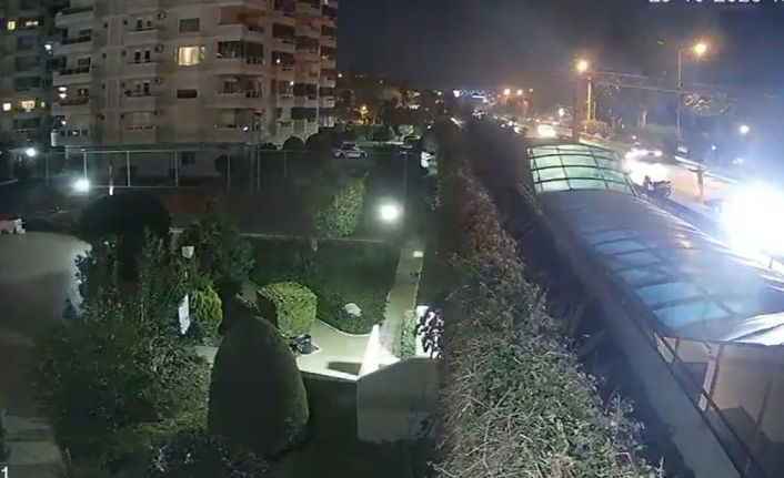 21 yaşındaki gencin hayatını kaybettiği kaza güvenlik kamerasında