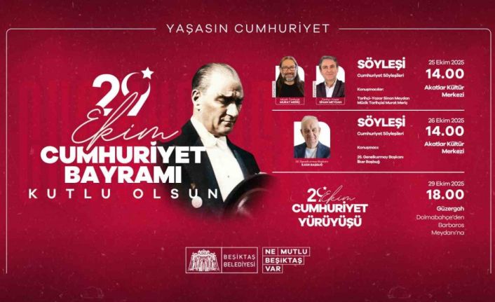 29 Ekim coşkusu Beşiktaş’ta yaşanacak