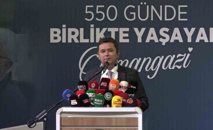 "550 günde birlikte yaşayan Osmangazi"