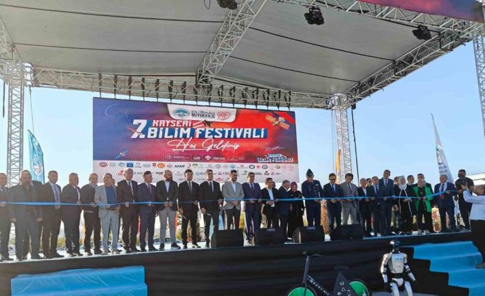 7’inci Kayseri Bilim Festivali kapılarını açtı