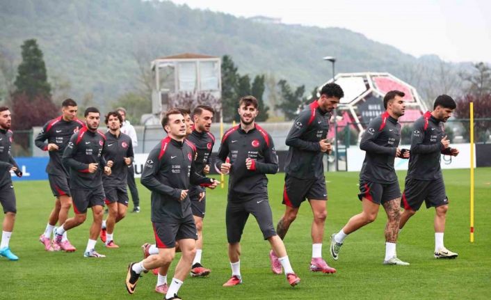 A Milli Futbol Takımı, Bulgaristan maçı hazırlıklarını sürdürdü