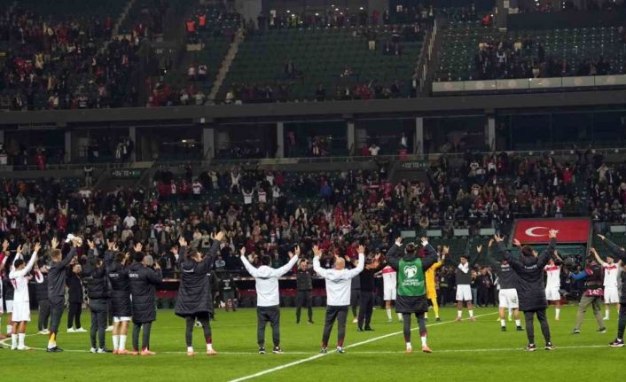 A Milli Futbol Takımı’nda Gürcistan galibiyeti sevinci