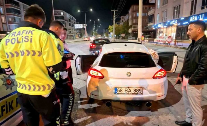 Abart egzozlu araç sürücüsüne 11 bin 434 lira ceza