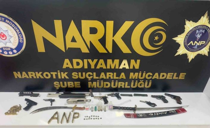 Adıyaman’da narkotik ve asayiş operasyonlarında 17 kişi tutuklandı