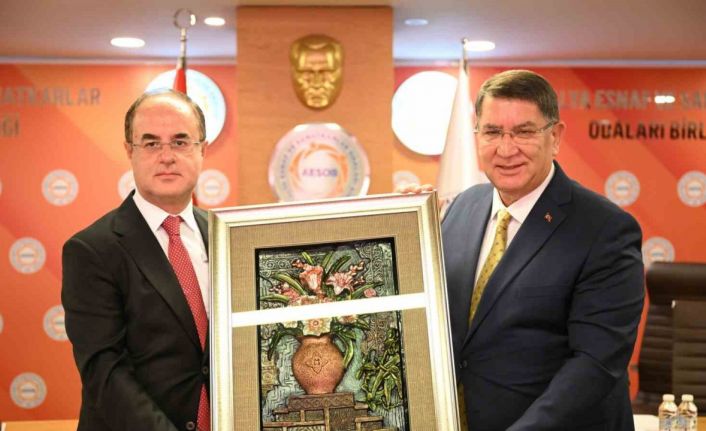 AESOB Başkanı Dere: "Esnafın gelişimini ve sürdürülebilirliğini desteklemeye devam ediyoruz"