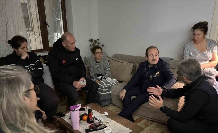 AFAD Başkanı selden etkilenen İzmir’de